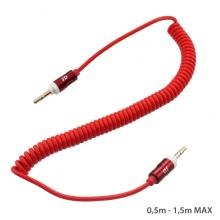 AUX červený kábel 3,5mm jack