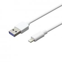 USB-Lightning biely 2A 2M kábel Eco karta