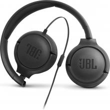 JBL Tune 500 Black Káblové slúchadlá na uši