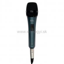 Ručný mikrofón,kovová, XLR-6,3 mm M 8